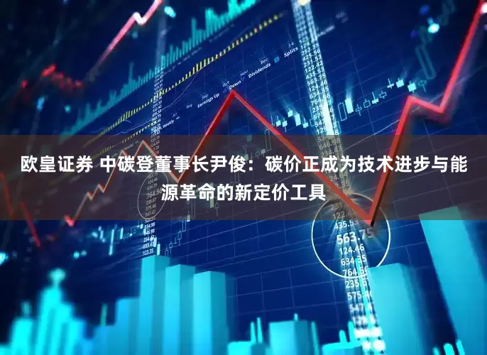 欧皇证券 中碳登董事长尹俊：碳价正成为技术进步与能源革命的新定价工具